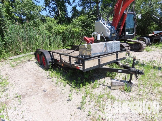 2009 JERRY JAMES 16'L T/A Utility Trailer