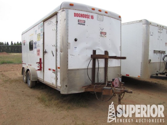 2012 CARGO CRAFT 7'W x 16'L Crew Trailer