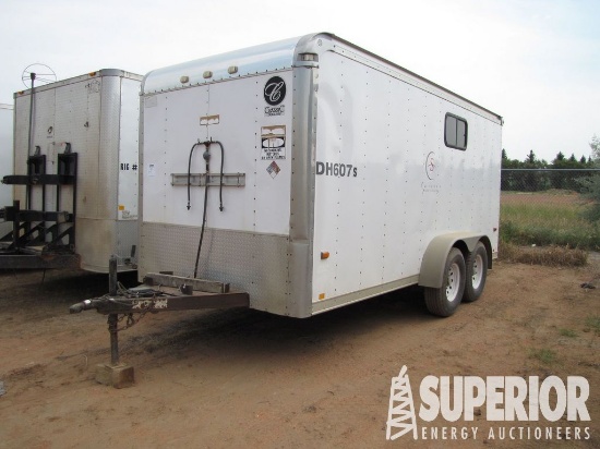 2009 CLASSIC 7'W x 16'L Crew Trailer