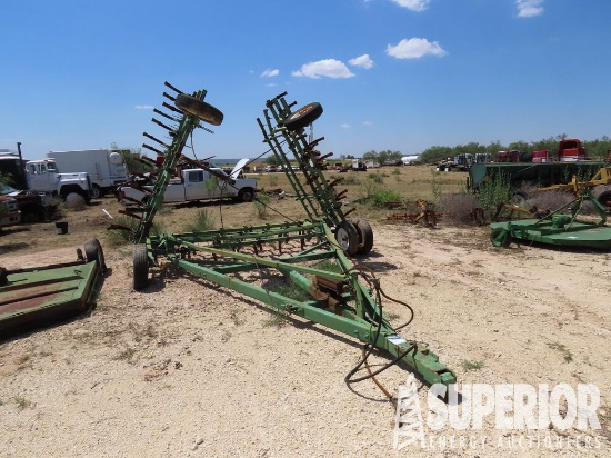 32' Folding Spring Tooth Field Cultivator