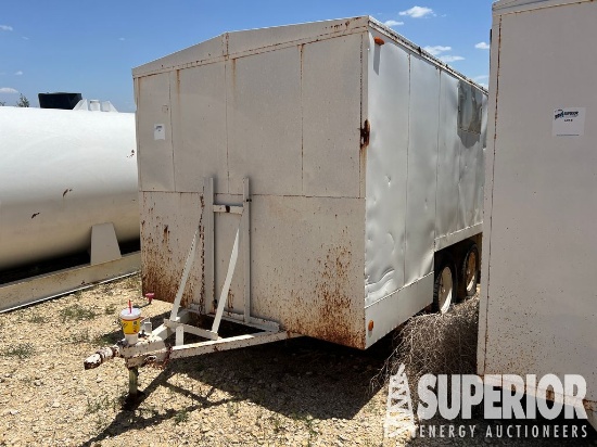 SHOPBUILT 8'W x 12'L T/A Crew Trailer