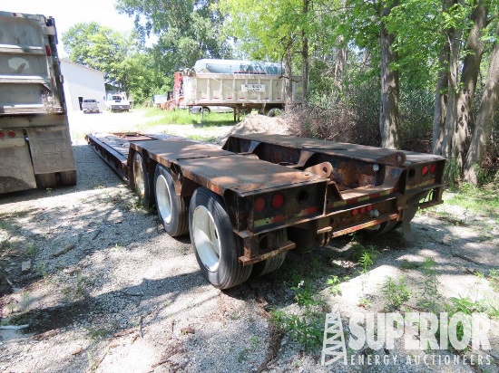 2005 PITTS 50'OAL 3-Axle RGN Lowboy Trailer