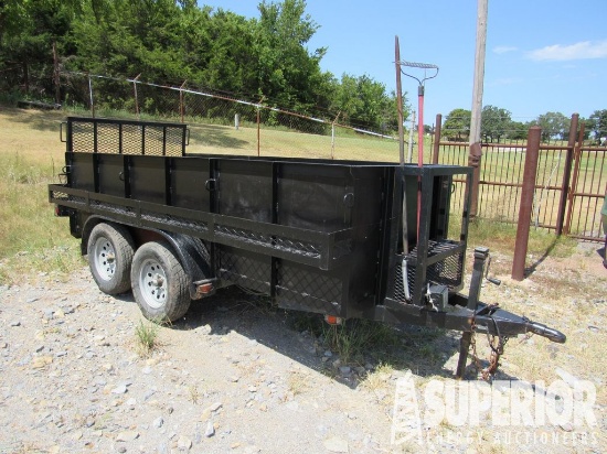 5'W x 12'L T/A Bumper Hitch Utility Trailer