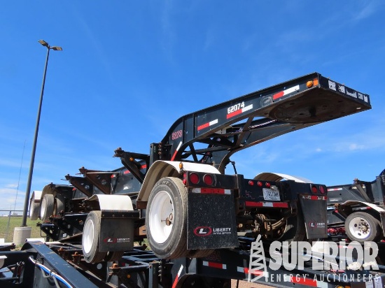 2018 CIMC SZJ9347TJ254 Tandem Spread Axle Sand Box Transport Trailer