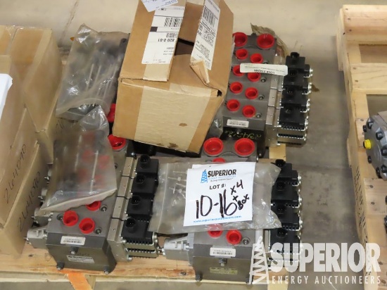 Hyd Spool Controls Valves & (4) Relief Valves