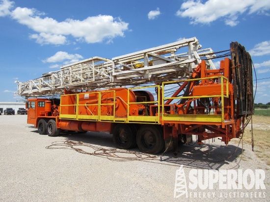 Rig #498: 1970 FRANKS Explorer III 300 D/D Well Service Unit