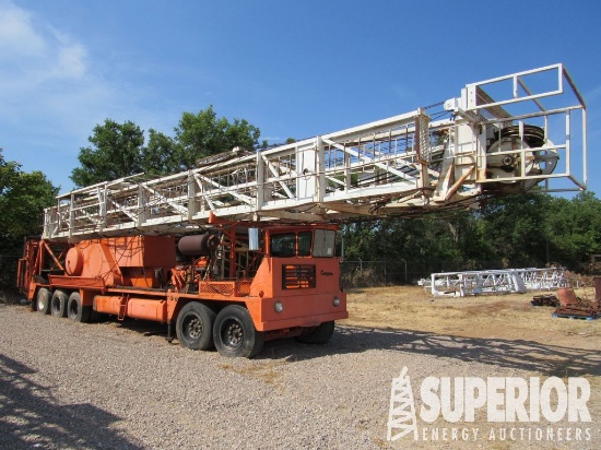 Rig #4002: 1979 COOPER 350 42x12/38x8 D/D Well Service Unit