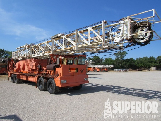 Rig #5024: 1981 TAYLOR 350 D/D Well Service Unit