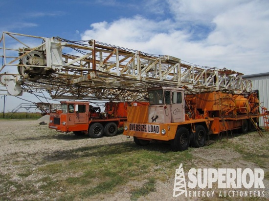 Rig #4004: 1981 TAYLOR 350 D/D Well Service Unit