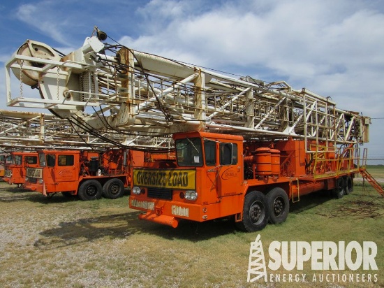 Rig #1004: 1980 FRANKS Explorer III 300 D/D Well Service Unit