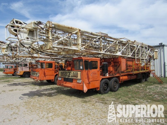 Rig #632: 1973 FRANKS Explorer 300 D/D Well Service Unit