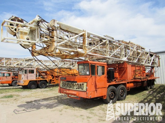 Rig #500: 1970 FRANKS Explorer III 300 D/D Well Service Unit