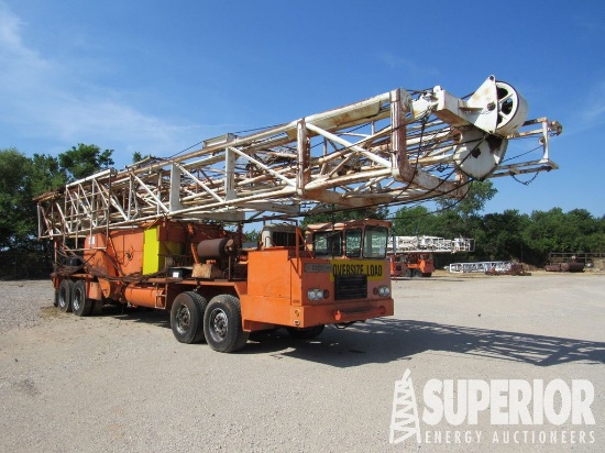 Rig #4008: 1981 FRANKS Explorer 300 D/D Well Service Unit