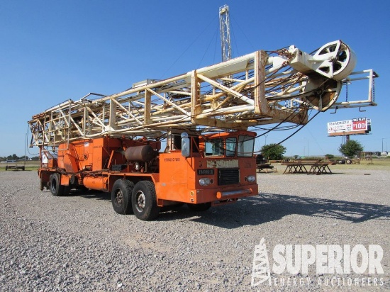 Rig #4010: 1980 FRANKS Explorer 300 D/D Well Service Unit