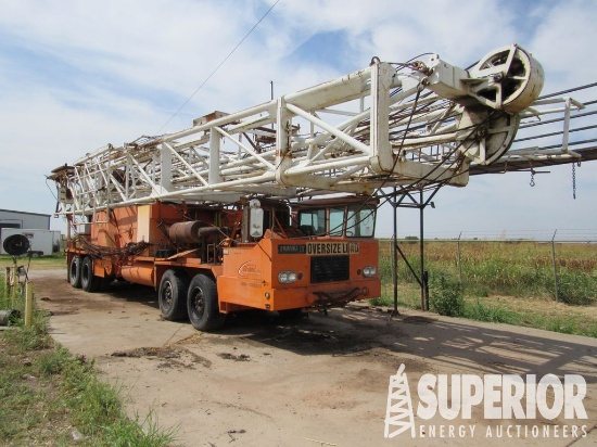 Rig #870: 1977 FRANKS Explorer III 300 D/D Well Service Unit
