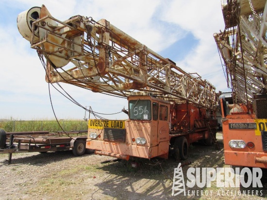 Rig #556: 1971 FRANKS Explorer 300 D/D Well Service Unit