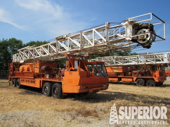 Rig #5006: 1983 TAYLOR 350 D/D Well Service Unit