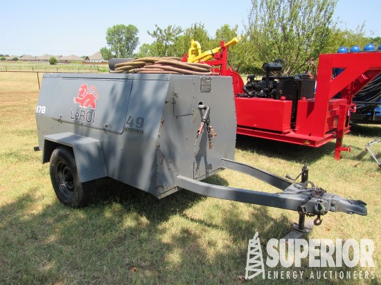 1993 LEROI A219-178 185CFM Portable Air Compressor
