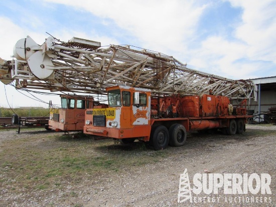 Rig #1217: 1980 FRANKS Explorer III 300 D/D Well Service Unit