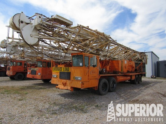 Rig #893: 1980 FRANKS Explorer 300 D/D Well Service Unit