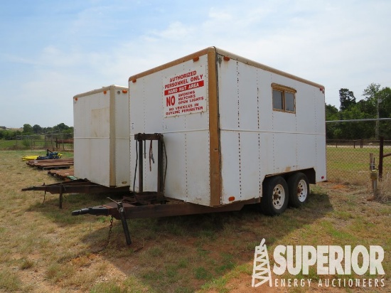 2008 INTERNATIONAL MFG STRUCTURES 7'W x 10'L T/A Alum Crew Trailer