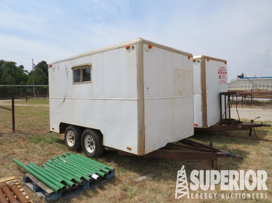 2001 INTERNATIONAL MFG STRUCTURES 7'W x 10'L T/A Alum Crew Trailer