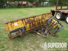 MEYER 10'W x 32"H Hyd Operated Snow Plow Attachment