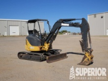 2012 JOHN DEERE 35D Compact Track Mini Excavator