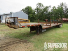 1985 AZTEC 8'W x 45'OAL T/A Step Deck Trailer