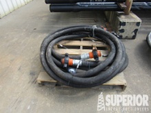 (2) MANULI 2" x 40'L Flex/Rotary Hoses