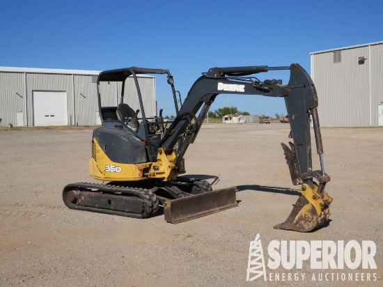 2012 JOHN DEERE 35D Compact Track Mini Excavator