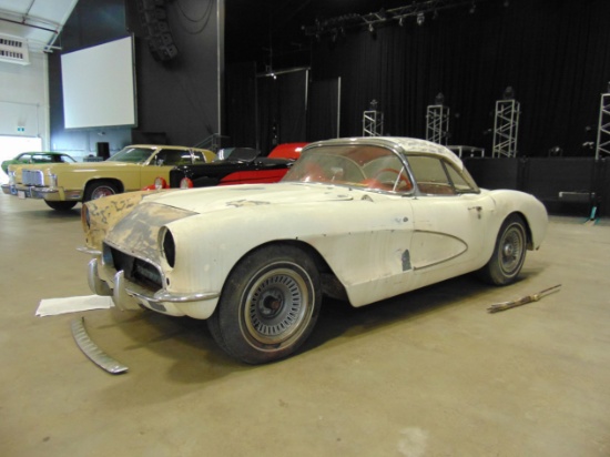 1957 Chevrolet Corvette Convertible BARN FIND