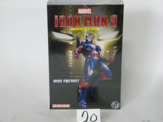 Old - New In Box Marvel Iron Man 3 Model Figurines Sealed Box 1:9 DMF/38324