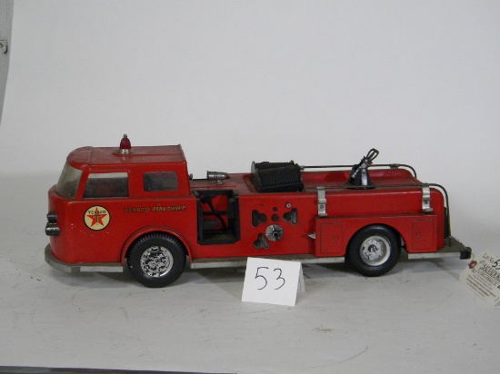 Vintage Texaco Fire Chief Truck, Pressed Steel