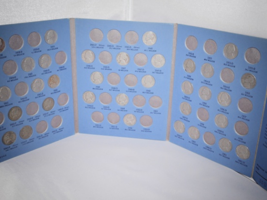 Whitman "Jefferson Nickel" Collection 1938-1961 Number One Partial Set, Mis