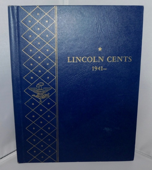 (1) Whitman 1941-1969 " Lincoln" Cents Book Collection. Full Set