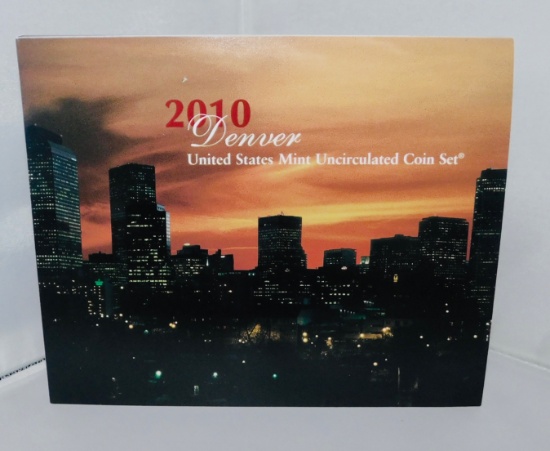 (1) 2010 Denver United States Mint Uncirculated Coin Set