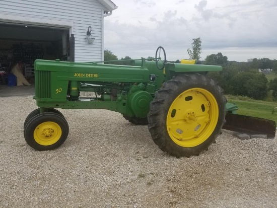 1953 John Deere Model 50 Tractor