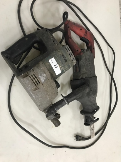 Bosch Hammer Drill & Skilsaw Sawzall Tested/works