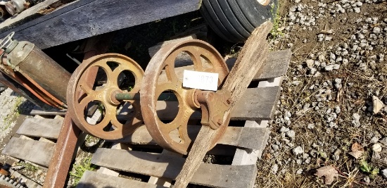 Steel Wheels for Freight Cart