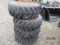 10-16.5 Skid Steer Tires on Bobcat Rims