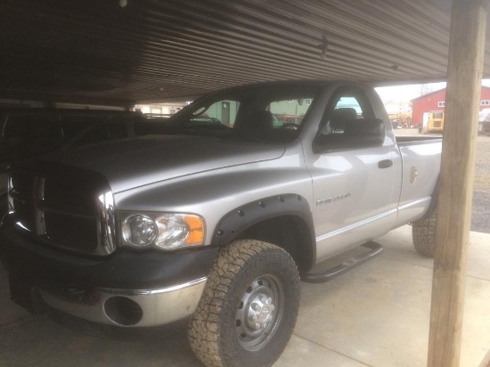 2005 DODGE 2500 4WD GAS TRUCK