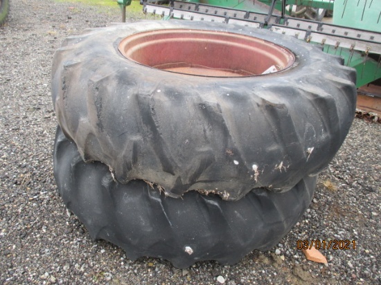 18.4-34 ON 9 BOLT RIMS