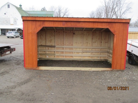16' CATTLE RUN IN SHED