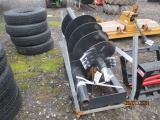 POST HOLE DIGGER W/ 2 AUGERS