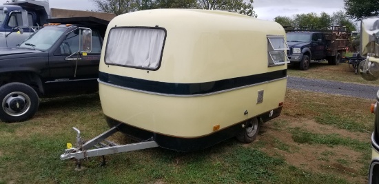 Scamp 13' Pull Type Camper W/Title, Title Delay
