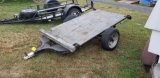 Single Axle Trailer No Title