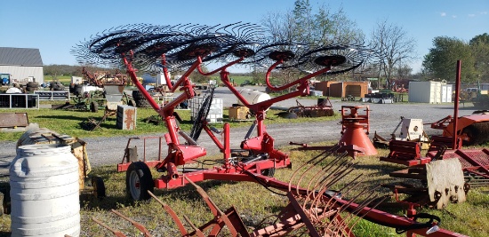 Galfree 8x Wheel Rake