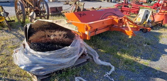 York 3pt PTO Broom