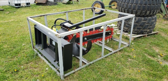 Skidloader Trencher